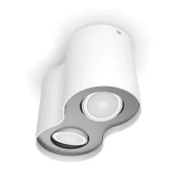 Oświetlenie punktowe Philips Hue White Ambiance Podwójne Pillar Biały