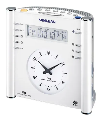 Радиоприемник SANGEAN ATOMIC 30 RCR-3 FM-радио Белый