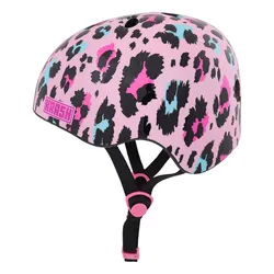 Kask rowerowy KRASH Panthera Różowy dla Dzieci (rozmiar M)