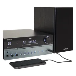 Wieża Aiwa MSBTU-700DAB 50W Bluetooth Radio FM, DAB Czarny