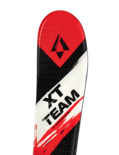 Narty dziecięce TECNO XT TEAM + wiązania ROSSIGNOL COMP KID 2.5 - Długość (cm) - 80