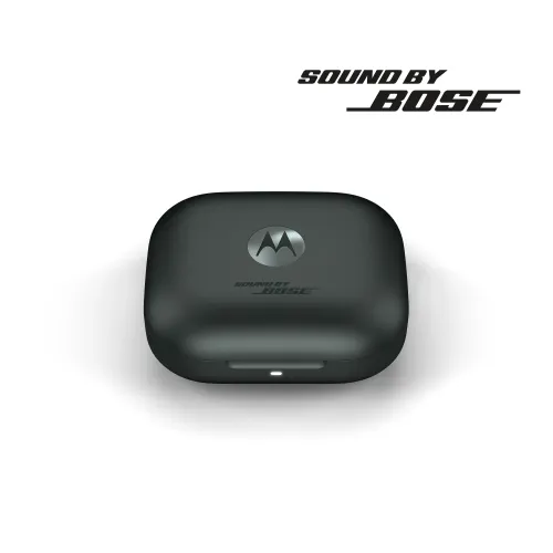 Słuchawki bezprzewodowe Motorola Moto Buds+ sound by BOSE Dokanałowe Bluetooth Grafitowy