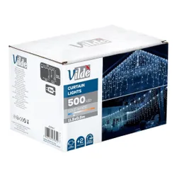 Kurtyna świetlna zewnętrzna 500 LED 11,5 m