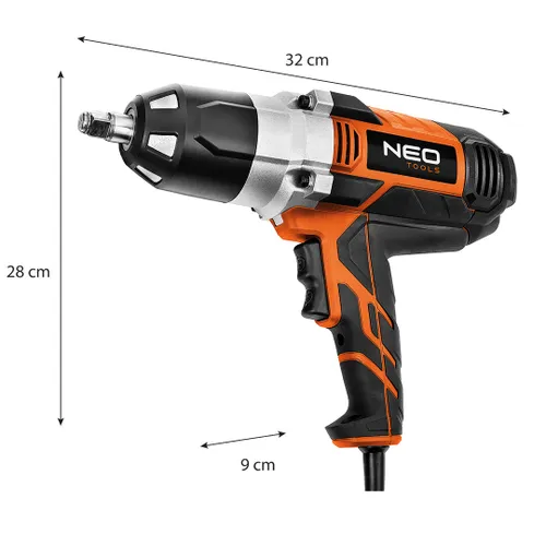 Ударный гайковерт 1020 Вт, 950 Нм Neo 04-720