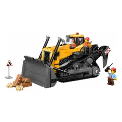 LEGO Klocki City 60466 Żółty buldożer z ładowarką