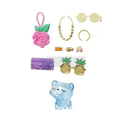 Lalka Barbie Extra Moda Fancy sukienka w kwiaty HHN14