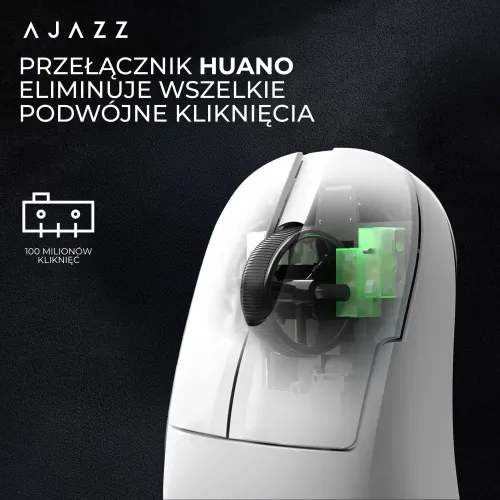 Myszka gamingowa Ajazz AJ179 V2 MAX Biały