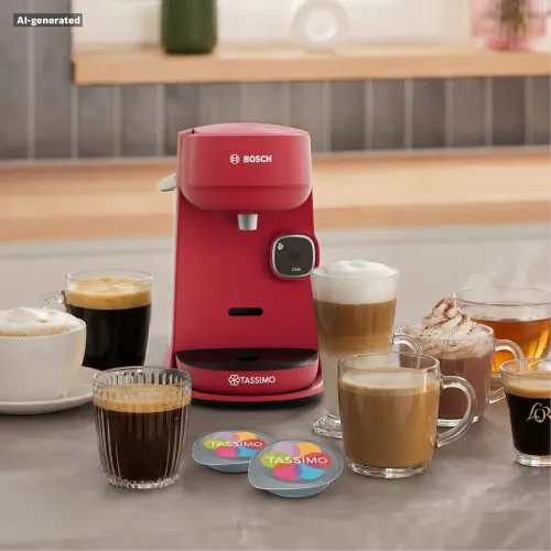 Ekspres BOSCH Tassimo Harmony Plus TAS173B Czerwony