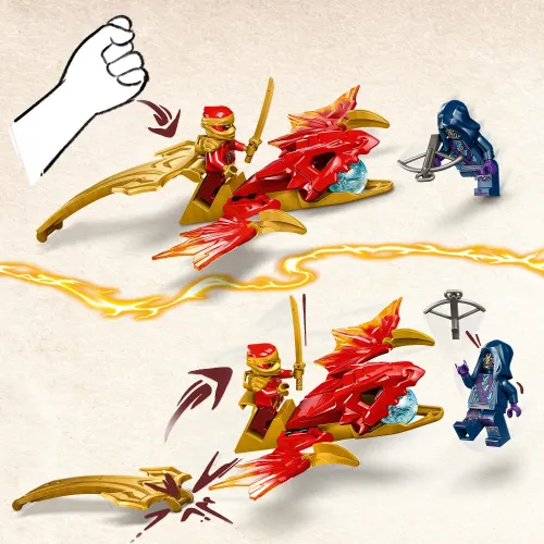 LEGO 71801 NINJAGO Atak powstającego smoka Kaia