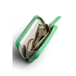 Кошелек Bellroy Folio Piccolo, кожаный, неоново-зеленый