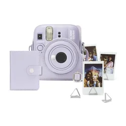 Aparat FUJIFILM Instax Mini 13 Fioletowy + Pokrowiec + Album + Spinacze