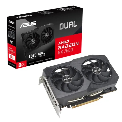 Karta graficzna ASUS Radeon RX 7600 V2 OC Edition 8GB GDDR6 128bit FSR