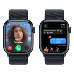 Apple Watch 9 GPS + сотовый 41 мм алюминиевый Север / Север Спортивный ремешок