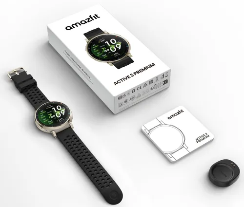 Smartwatch AMAZFIT Active 3 Premium NFC Czarny