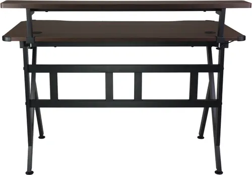 Biurko gamingowe COBRA CRF4012 RGB Brązowy