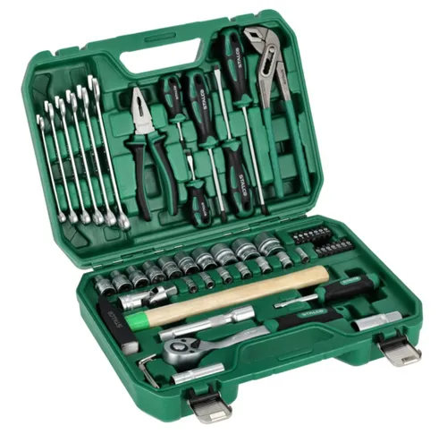 Zestaw narzędzi STALCO S011100055 (55 elementów)