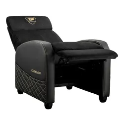 Sofa gamingowa COUGAR Elite Czarno-złoty