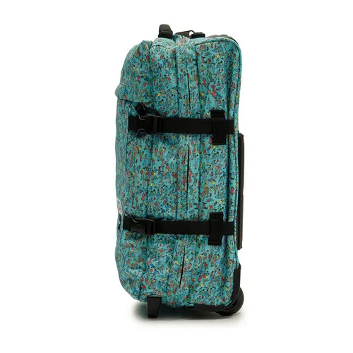 Маленький тканевый чемодан Eastpak Tranverz S EK00061L Wally Pattern Blue 2E3