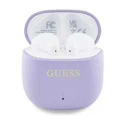 Słuchawki nauszne GUESS + Słuchawki douszne GUESS Fioletowy