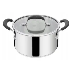 Zestaw garnków 3-wielkości | 6-elemntów JAMIE OLIVER by TEFAL | E318S6