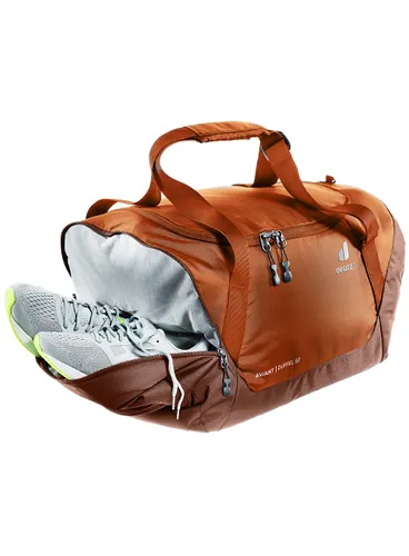 Складная дорожная сумка Deuter Aviant Duffel 50-chestnut / umbra