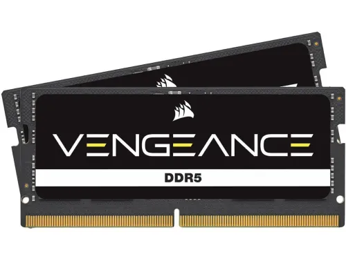 Pamięć Corsair Vengeance DDR5 32GB (2 x 16GB) 5600 CL48 SODIMM Czarny