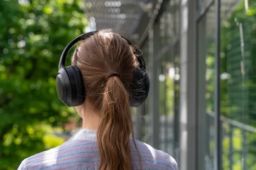 Słuchawki nauszne XMUSIC XWH500K ANC Czarny
