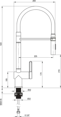 Bateria DEANTE Magnetic BRM N72M Nero