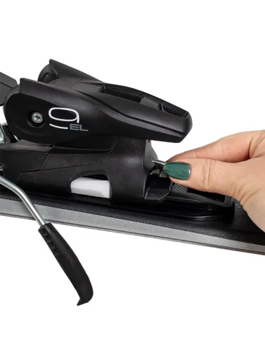 Narty damskie ELAN CRYSTAL + wiązania ELAN EL 9.0 z GRIP WALK 2026 - Długość (cm) - 140