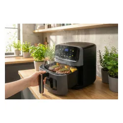 Air Fryer Frytkownica beztłuszczowa GÖTZE & JENSEN AF300T 4.5l z okienkiem do obserwacji postępów gotowania