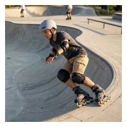 Kask rowerowy VAYOX Street VA0423GREM Szary Miejski z lampką (rozmiar M)