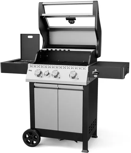Grill gazowy KOLER Krone Compact Srebrny 15.5 kW 60 x 46 cm