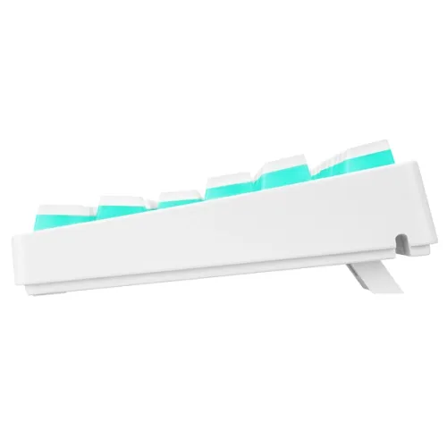 Klawiatura mechaniczna Rampage KB-R136 Ghost Huano Red Switch Biały