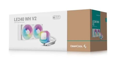 Chłodzenie DeepCool LE240 V2 Biały