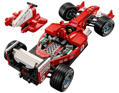 LEGO 11375 Icons Ferrari F2004 i Michael Schumacher