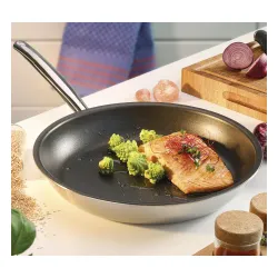 SPRING Vulcano Classic 24 cm - patelnia stalowa nieprzywierająca