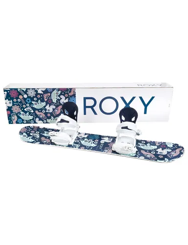 Zestaw snowboardowy Roxy Poppy Package (deska + wiązanie Poppy 2 Straps) - Długość (cm) - 110