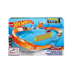Hot Wheels GJM75 Tor Zestaw Rywalizacja Mistrzów