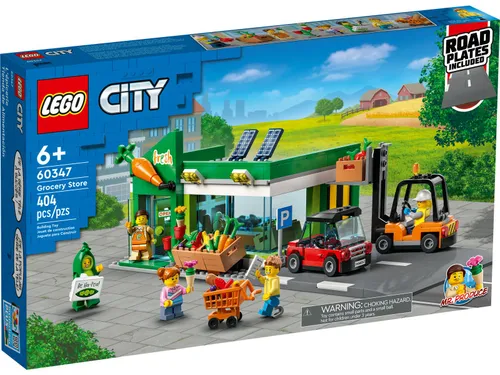 Конструктор Lego 60347 City - Продуктовый магазин