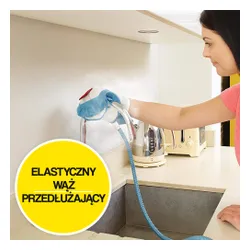 Mop parowy BLACK&DECKER BHSM1615DSG-QS Biało-szary