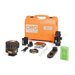 Zielony laser krzyżowy płaszczyznowy 3x360° Geo-Fennel Geo6-XR GREEN SP Li-Ion