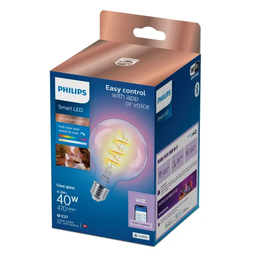 Żarówka LED Philips E27 A60 6,3 W RGB