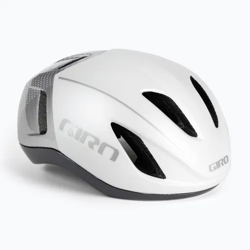 Kask rowerowy Giro Vanquish Integrated Mips matte white/silver/vivid road onyx