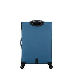 Walizka średnia American Tourister Pulsonic - coronet blue