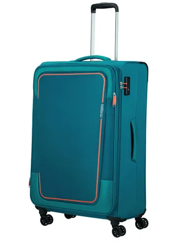 Walizka duża poszerzana American Tourister Pulsonic - stone teal