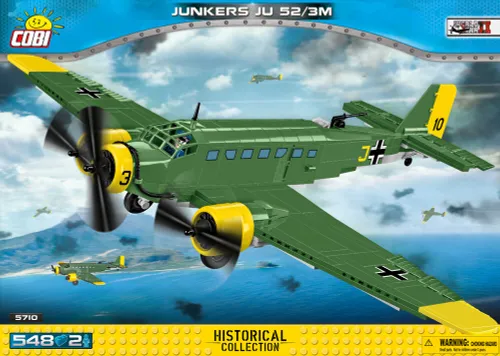 Klocki Cobi Historical Collection WWII Junkers JU 52/3M