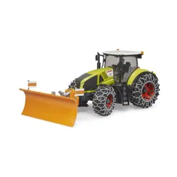 BRUDER Traktor Claas Axion 950 z pługiem do śniegu