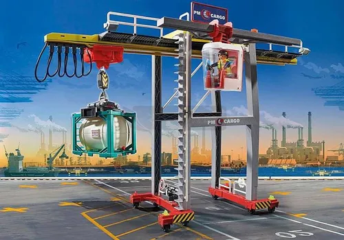 Playmobil Suwnica z kontenerami (70770)