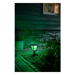 Zewnętrzna latarnia Philips Econic Hue Outdoor Pedestal Light Black 17441/30/P7