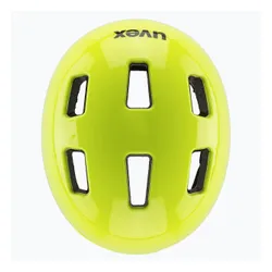 Kask rowerowy dziecięcy UVEX HLMT 4 neon yellow